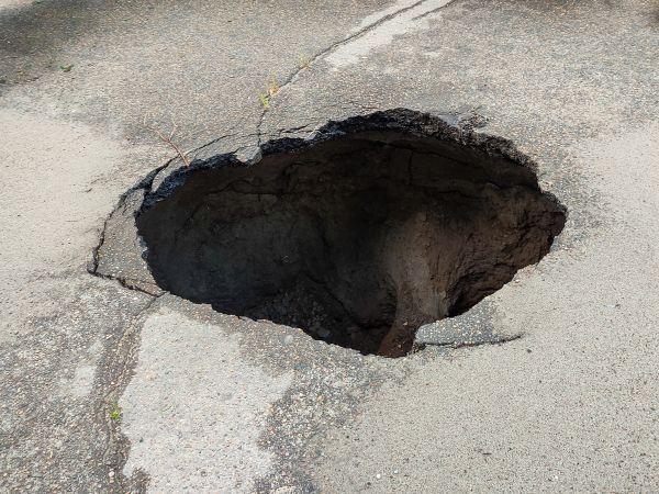 Sinkhole Repair in Layton