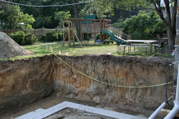 Footer Digging in Layton