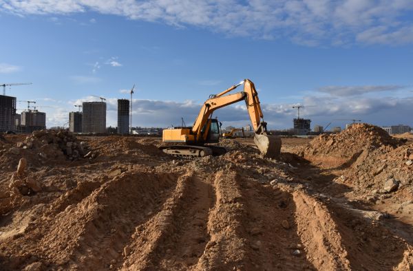 Drainage Trench Excavation in Layton