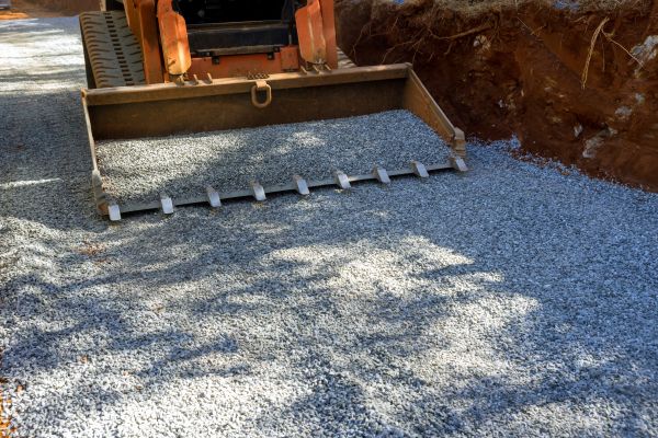 Gravel Driveway Rut Repair in Layton