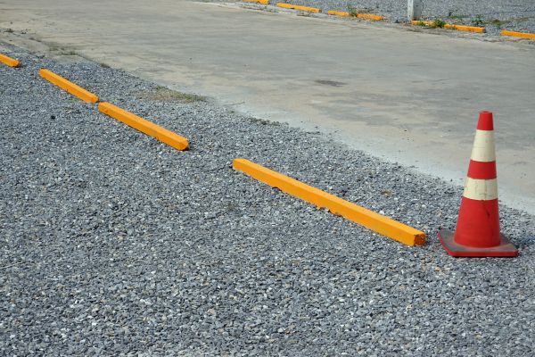 Parking Lot Gravel Repair in Layton