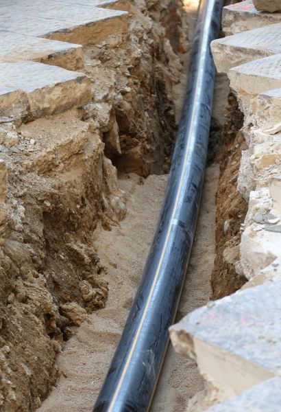 Drainpipe Trenching in Layton