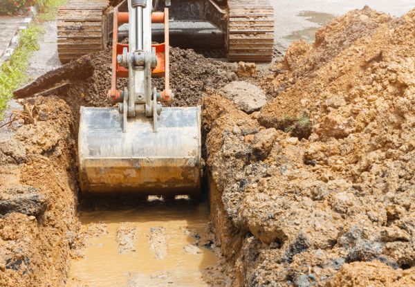 Water Line Digging in Layton