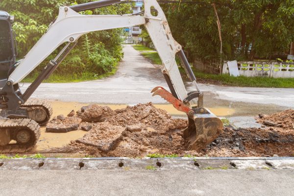Cost of Water Line Excavation in Layton