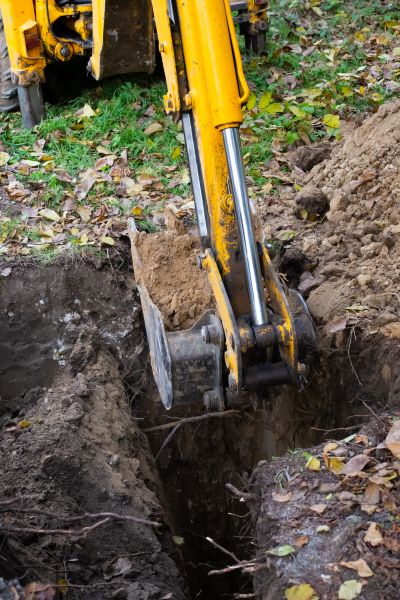 Sewer Tank Excavation in Layton