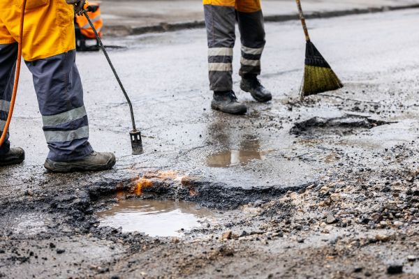 Cost of Gravel Pothole Repair in Layton
